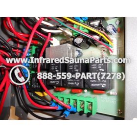 COMPLETE CONTROL POWER BOX 110V / 120V - COMPLETE CONTROL POWER BOX 110V / 120V FOR CLEARLIGHT  INFRARED SAUNA UNIVERSAL 8