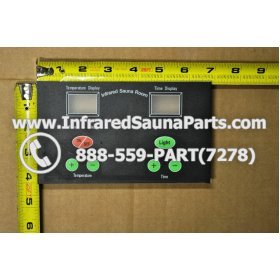 CIRCUIT BOARDS WITH  FACE PLATES - CIRCUIT BOARD WITH FACEPLATE ZENAWAKENING INFRARED SAUNA NYSN3DB F1.3 WITH WIRE 2