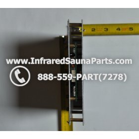 CIRCUIT BOARDS WITH  FACE PLATES - CIRCUIT BOARD WITH FACE PLATE DELUXE  INFRARED SAUNA  AUTO ON OFF SWITCH DUAL SIDE 6