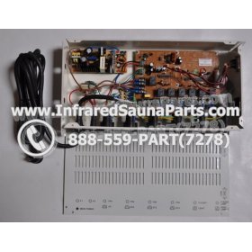 COMPLETE CONTROL POWER BOX 110V / 120V - COMPLETE CONTROL POWER BOX 110V / 120V HYDRA  INFRARED SAUNA STYLE 4 5