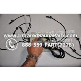 COMPLETE CONTROL POWER BOX 110V / 120V - COMPLETE CONTROL POWER BOX 110V  120V HEATWAVE INFRARED SAUNA WITH 8 HEATER PLUGS v1 11