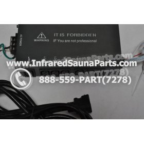 COMPLETE CONTROL POWER BOX 110V / 120V - COMPLETE CONTROL POWER BOX 110V  120V WITH 7 CIRCUIT BOARD PINS  6 FEMALE PLUGS SAUNAGEN INFRARED SAUNA 3