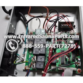 COMPLETE CONTROL POWER BOX 110V / 120V - COMPLETE CONTROL POWER BOX 110V / 120V LONGEVITY  INFRARED SAUNA STYLE 3 13
