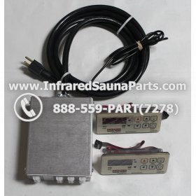 COMPLETE CONTROL POWER BOX WITH CONTROL PANEL - COMPLETE CONTROL POWER BOX EZE WITHOUT HIGH LIMIT SWITCH WITH TWO CONTROL PANEL 12