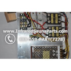 COMPLETE CONTROL POWER BOX 110V / 120V - COMPLETE CONTROL POWER BOX 110V / 120V WATERSTAR INFRARED SAUNA STYLE 2 11