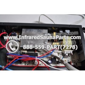 COMPLETE CONTROL POWER BOX 220V / 240V - COMPLETE CONTROL POWER BOX 220V / 240V WITH 7 CIRCUIT BOARD PINS  6 FEMALE PLUGS SAUNA KING INFRARED SAUNA 25