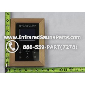 CIRCUIT BOARDS WITH  FACE PLATES - CIRCUIT BOARD WITH FACEPLATE ENLIGHTEN INFRARED SAUNA WITH HEAT LEVEL CONTROL STYLE 1 COMBO SET 4