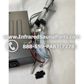 COMPLETE CONTROL POWER BOX WITH CONTROL PANEL - COMPLETE CONTROL POWER BOX 110V / 120V WITH HORIZONTAL PANEL AND BLUETOOTH OPTION 6