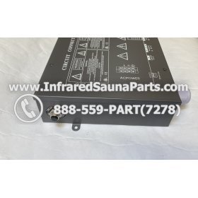 COMPLETE CONTROL POWER BOX 220V / 240V - COMPLETE CONTROL POWER BOX 220V / 240V FOR HORIZONTAL PANEL AND BLUETOOTH OPTION 5