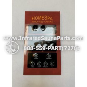 CIRCUIT BOARDS WITH  FACE PLATES - CIRCUIT BOARDS WITH  FACE PLATES HOME SPA SAUNA MAIN CONTROL 1
