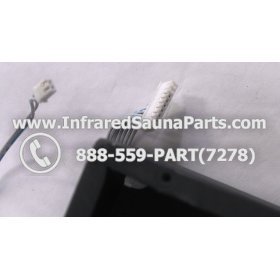 COMPLETE CONTROL POWER BOX WITH CONTROL PANEL - COMPLETE CONTROL POWER BOX ENLIGHTEN INFRARED SAUNA WITH DIGITAL HEAT LEVEL CONTROL WITH TWO CONTROL PANEL 110V / 120V STYLE 1 4