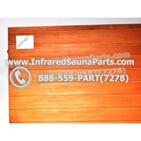 WOOD SAUNA WALLS - HEMLOCK WOOD SAUNA PANEL ( 69.5" x 45.4" ) L 2