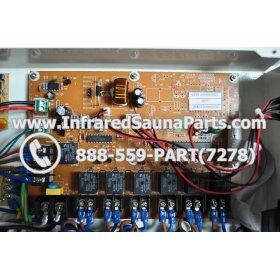 COMPLETE CONTROL POWER BOX 110V / 120V - COMPLETE CONTROL POWER BOX 110V / 120V GAIA INFRARED SAUNA STYLE 4 7