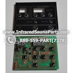 CIRCUIT BOARDS WITH  FACE PLATES - CIRCUIT BOARD WITH FACE PLATE YX32764-3 (11 BUTTONS) JOSEN 2