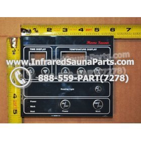 FACE PLATES - FACEPLATE FOR CIRCUIT BOARD SRZHX001 KEYSBACKYARD 8 BUTTONS 2