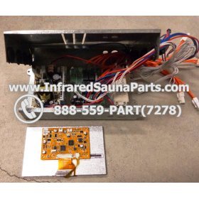 COMPLETE CONTROL POWER BOX WITH CONTROL PANEL - COMPLETE CONTROL POWER BOX 110V  220V WITH 4 PIN LED CIRCUIT BOARD CONNECTION WITH CONTROL PANEL 4