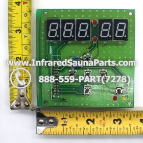 CIRCUIT BOARDS WITH  FACE PLATES - CIRCUIT BOARD WITH FACE PLATE HOTWIND INFRARED SAUNA  06S064 3