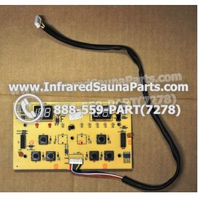 CIRCUIT BOARDS / TOUCH PADS - CIRCUIT BOARD  TOUCHPAD SAUNA GEN INFRARED SAUNA WITH THERMO WIRE NYSN2DB V3.2F 1
