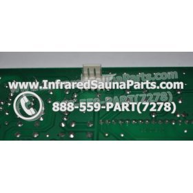 CIRCUIT BOARDS WITH  FACE PLATES - CIRCUIT BOARD WITH FACEPLATE HEALTHLAND INFRARED SAUNA 06S10195 6