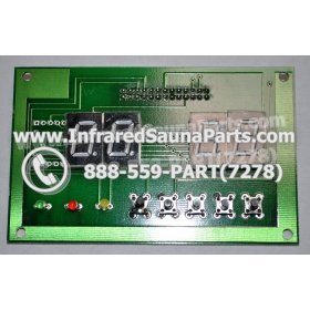 CIRCUIT BOARDS WITH  FACE PLATES - CIRCUIT BOARD WITH FACEPLATE HOTWIND INFRARED SAUNA 06S10196 5