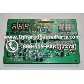 CIRCUIT BOARDS WITH  FACE PLATES - CIRCUIT BOARD WITH FACE PLATE WATERSTAR INFRARED SAUNA 10J0460 5