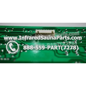 CIRCUIT BOARDS WITH  FACE PLATES - CIRCUIT BOARD WITH FACEPLATE SAUNA SUPPLY WORLD INFRARED SAUNA  NYSN-DBF V6.0 6
