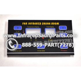 CIRCUIT BOARDS WITH  FACE PLATES - CIRCUIT BOARD WITH FACE PLATE LE REVE INFRARED SAUNA H 41196 WITH THERMOSTAT 6