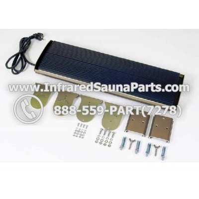 J INFRARED HEATERS 220V / 240V - J RADIANT INFRARED SAUNA CERAMIC  HEATER JH-NR24-13A 2400 WATTS 220V /240V 1