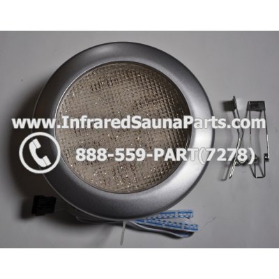 COMPLETE LIGHT ASSEMBLY 12V - COMPLETE LIGHT ASSEMBLY WITH BULB - 4 PIN CONNECTION 12V 1