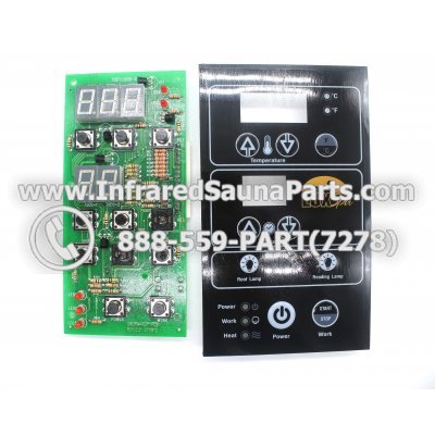 CIRCUIT BOARDS WITH  FACE PLATES - CIRCUIT BOARDS WITH FACE PLATES - REV:0.2 070910   (11 BUTTONS) 1