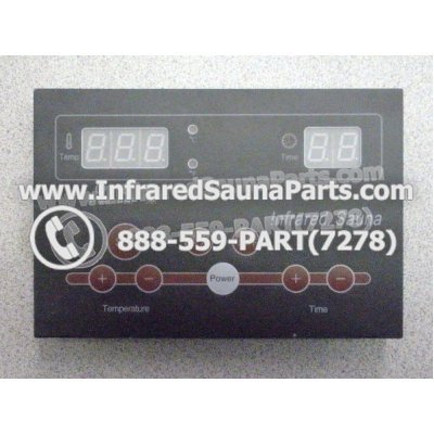 CIRCUIT BOARDS WITH  FACE PLATES - CIRCUIT BOARD WITH FACEPLATE WATERSTAR INFRARED SAUNA  XZSN1DB V1.5 1